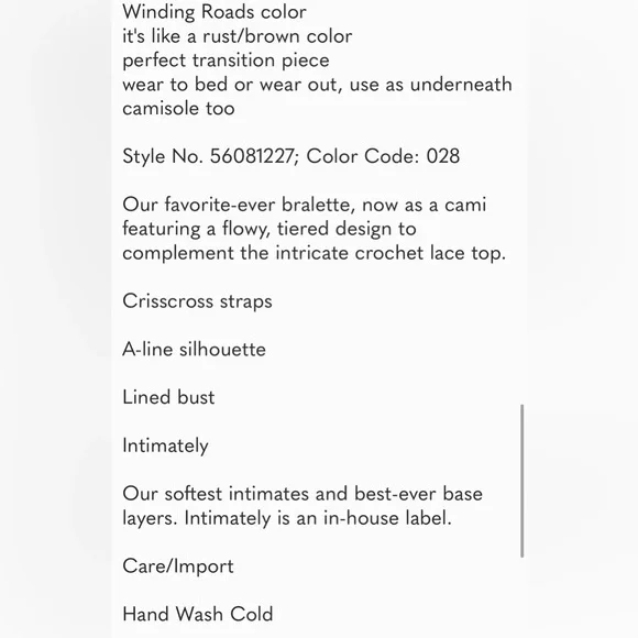 Free People Camie Size S - Picture 5 of 5